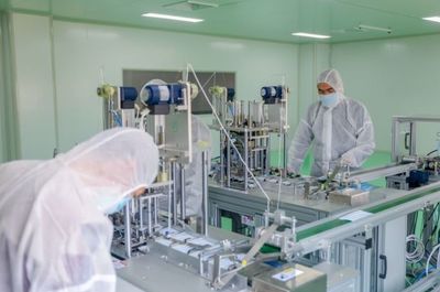 沈陽工學院自建口罩生產(chǎn)線:產(chǎn)品質檢合格,已贈省內(nèi)中學